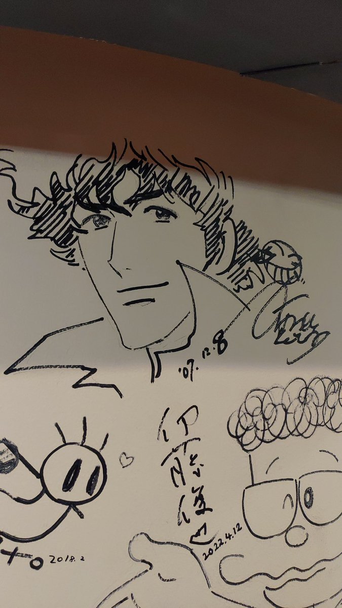 4年ぶりの杉並アニメーションミュージアム
川元さん、小森さん、南さんのサイン発見 