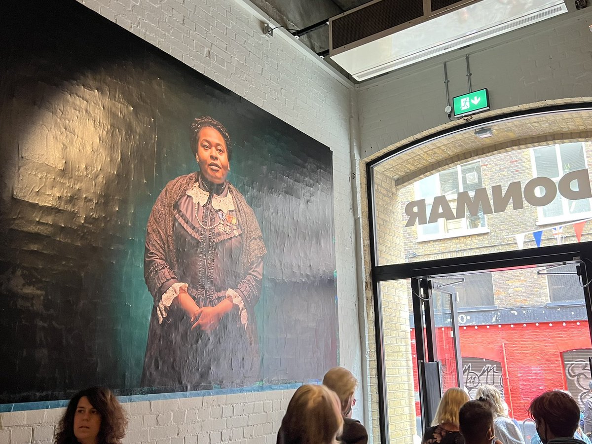 UK May 22 Show 10: Unusual piece <a href="/DonmarWarehouse/">Donmar Warehouse</a>. Reflection on life of amazing Jamaican historical figure, Mary Seacole, told through contemporary experiences of Jamaican women caregivers in UK/US. A bit too fragmented. Older mothers’ end monologue was extraordinarily powerful.