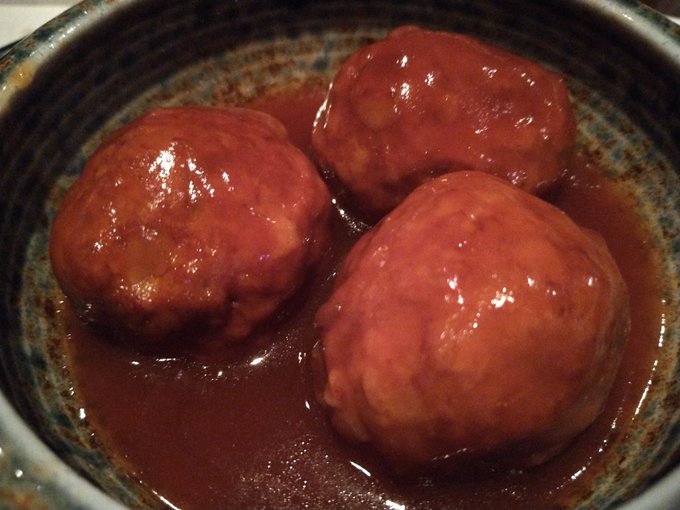定番肉団子(゜д゜)ウマー 