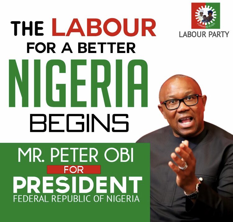 firstladyship's tweet photo. It's either Peter Obi or Peter Obi. Make some noise if you are proudly a Labourer for Peter Obi like I am.
📣📣📣📣📣📣📣📣📣📣📣📣 https://t.co/X6aQzzG2A0