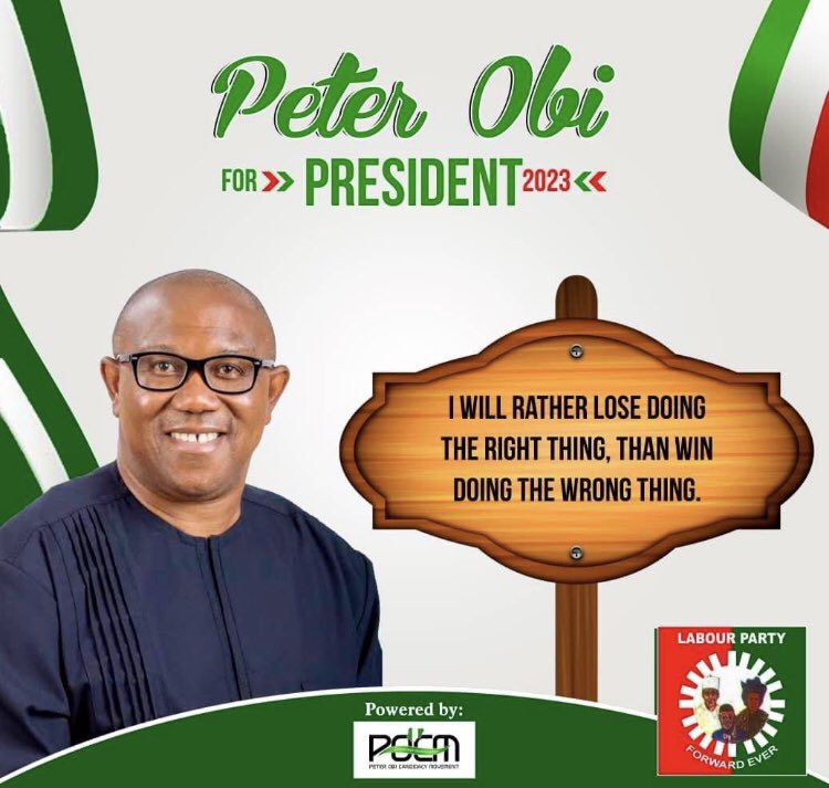 firstladyship's tweet photo. It's either Peter Obi or Peter Obi. Make some noise if you are proudly a Labourer for Peter Obi like I am.
📣📣📣📣📣📣📣📣📣📣📣📣 https://t.co/X6aQzzG2A0