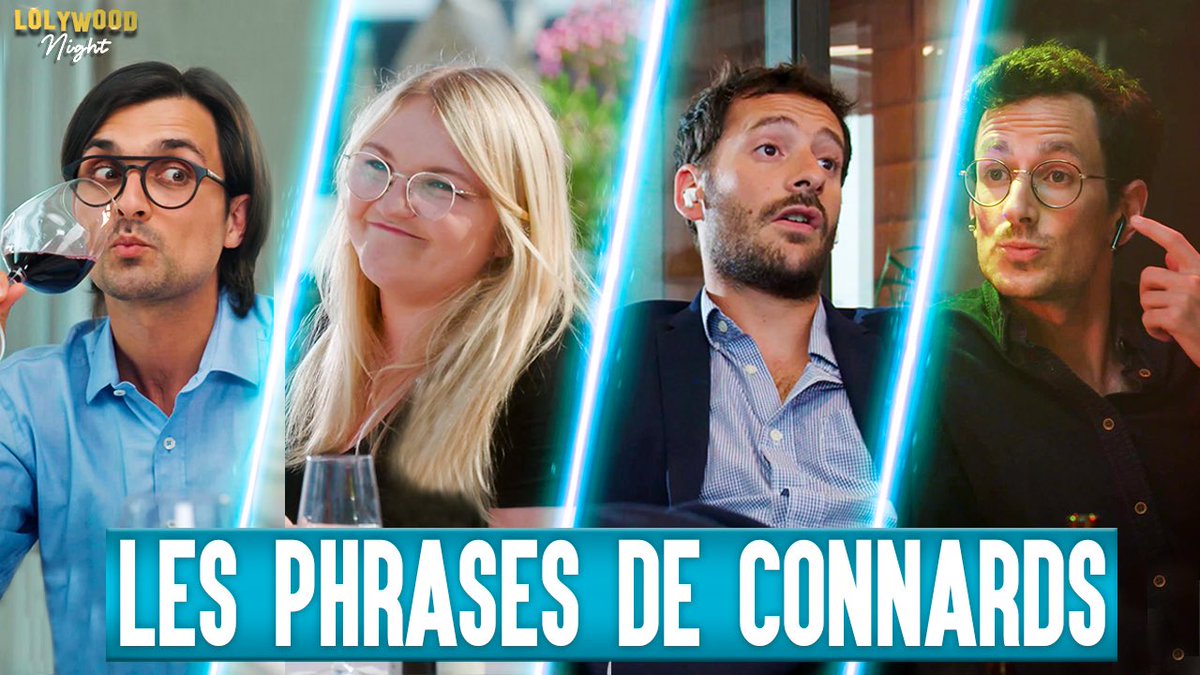 Lolywood (@lolywood) on Twitter photo "LES PHRASES DE CONNARDS" notre nouveau sketch est en ligne ! À découvrir juste ici 👉🏻 youtu.be/4rBZOqnxZ5c
Avec @ChoopTube <a href="/LolaDubini/">Lola Dubini</a> <a href="/UgoVandale/">Ugo Marchand</a> @ManuMaisPasTrop "LES PHRASES DE CONNARDS" notre nouveau sketch est en ligne ! À découvrir juste ici 👉🏻 youtu.be/4rBZOqnxZ5c
Avec @ChoopTube <a href="/LolaDubini/">Lola Dubini</a> <a href="/UgoVandale/">Ugo Marchand</a> @ManuMaisPasTrop