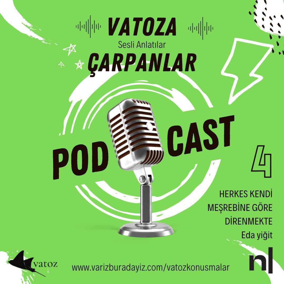 varizburadayiz's tweet photo. Bu hafta Vatoz'a Çarpanlar podcast serisinin 4.bölümünde "Gezi"yi konuk ediyoruz. Haklarımız, yaşam alanlarımız, ifade özgürlüğümüz ve hayatlarımız için herkesin meşrebine göre direndiği Gezi'nin sesli anlatılarını yayınlıyoruz. https://t.co/B1suOfltHu