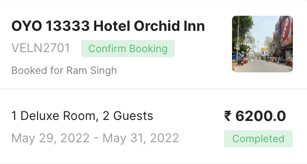 Randhir329's tweet photo. Issue with OYO 13333 Hotel Orchid Inn Booking Id: VELN2701. Hotel denied room &amp; any such booking. When asked for Full refund 6200rs from OYO CS, no assistance provided via call/chat. Need help ASAP.
#harassment #worstservice #OYO #ShameOnYou  #consumercourt  #Refund https://t.co/pYAD0Oi5TM