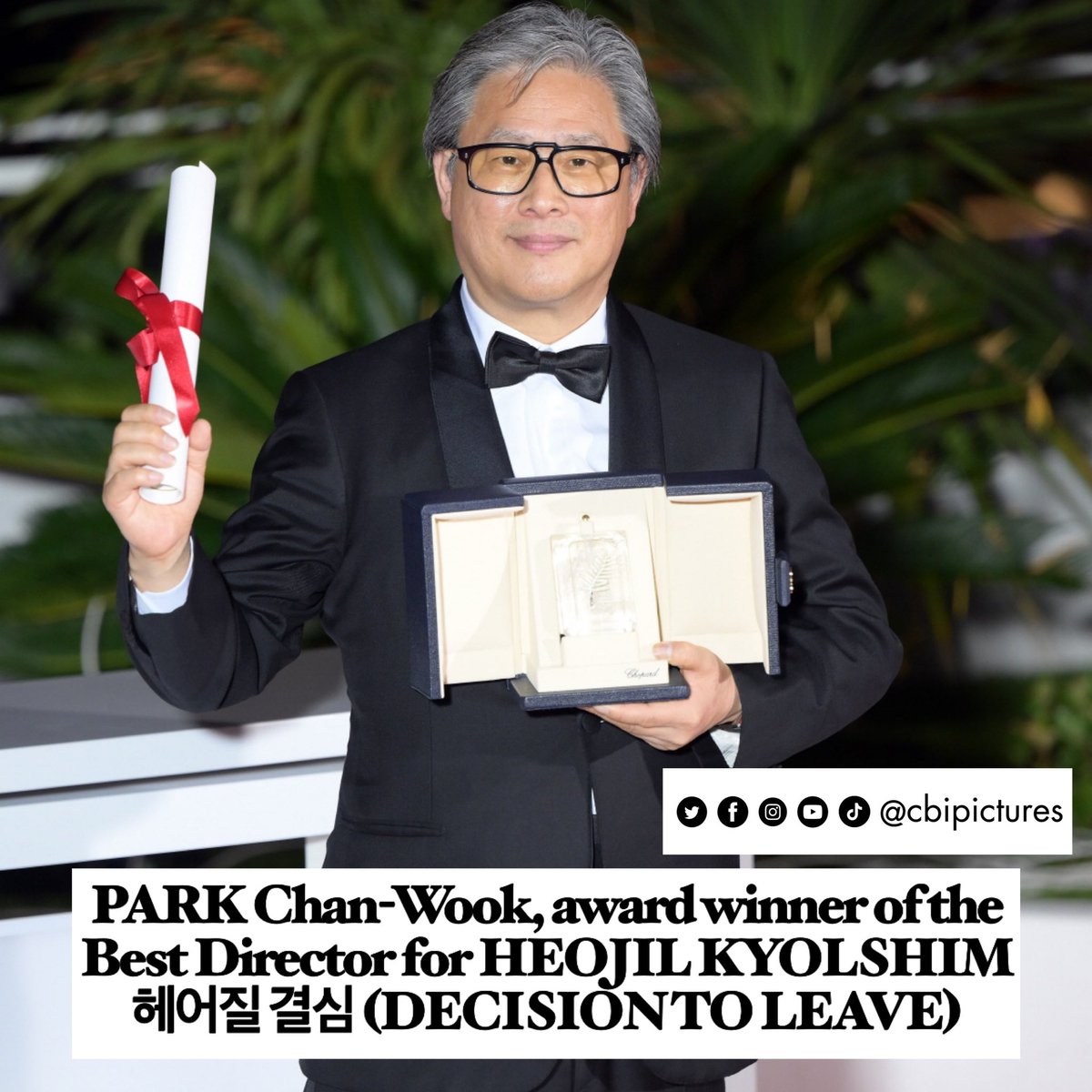 CBIpictures's tweet photo. Congratulations #SongKangHo &amp; #ParkChanWook !

- BROKER 
di bioskop JUNI 2022

- DECISION TO LEAVE 
di bioskop JULI 2022 https://t.co/Y1ANggC2tn