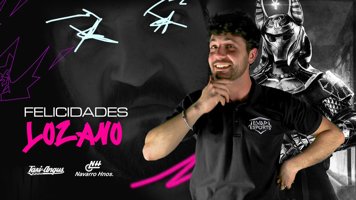 Hoy es un día bastante especial, cumple años uno de los pilares fundamentales de este club 🥳

Muchas gracias por ser como eres, tanto a nivel personal como profesional, no cambies 🎉

¡Felicidades <a href="/jjlozanocerezo/">JJLC4</a>! 👏🏼

#GoEVAD #GoEVAD #GoEVAD