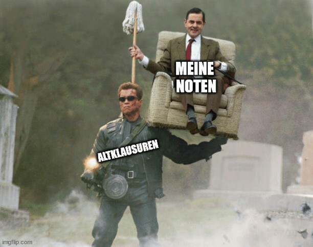 Hand aufs Herz: wie viel Prozent eurer Note hängen an den Altklausuren?

#chemie #lebensmittelchemie #lebensmittel #lemi #karlsruhe #studium #study #university #studieren #labor #foodchemistry #lernen #meme #chemistrymeme #chemistry #laboratory #unihanno… instagr.am/p/CeI1aPxKhh-/