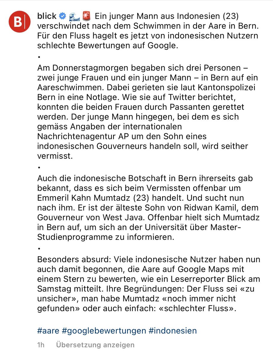 foividrisg's tweet photo. Berita yang beredar di media lokal Swiss https://t.co/2l7Wuz7PF0