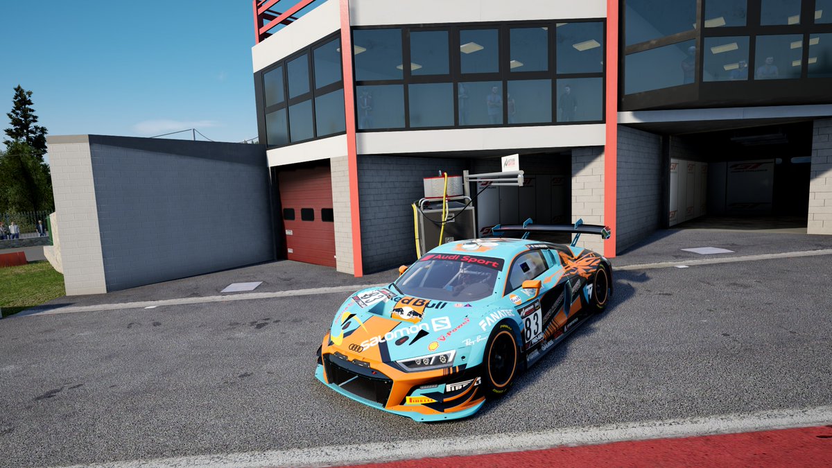 wvanrooyen22's tweet image. Ready for the first race of the new season with @onid_racing. Here are the new liveries for the @sonic_sim boys. 3 Mecca's and for me the new R8 Evo ii that will take me through this season! Good luck to my team mates #James5 #Dylan51 and @nismax7