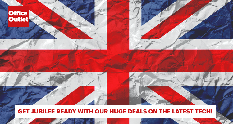 Get #Jubilee2022  Ready!

Join in the long weekend of Platinum #JubileeCelebrations with huge #deals on the latest #tech!

Save up to £150 - officeoutlet.com/offers