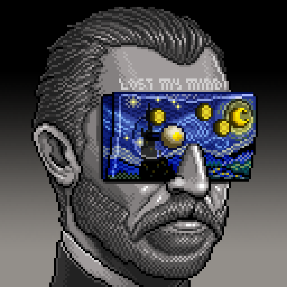 “I put my heart and soul into my work, and I have lost my mind in the process.” - Vincent van Gogh

A Rank - GameBro #185
👉 opensea.io/assets/ethereu…

12 Hrs Auction
starts in next 6 Hrs
✨             🌜
      ✨
SUNDAY May, 29
11PM UTC+7 / 9AM PDT