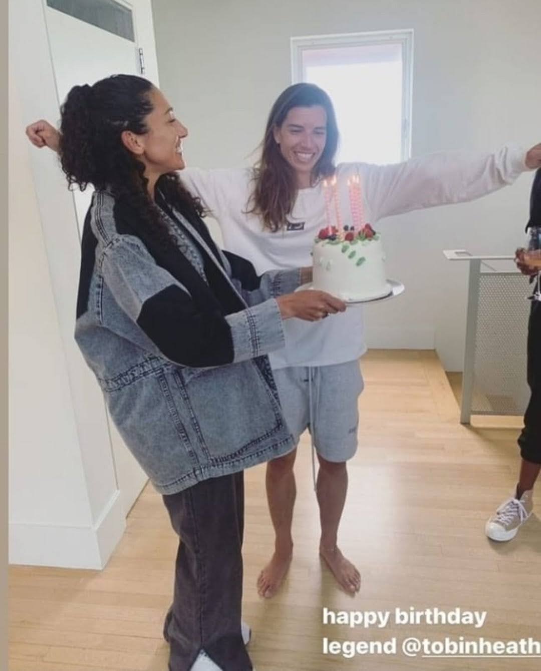 Happy birthday to our special person, wonderful legend and amazing human being TOBIN HEATH 