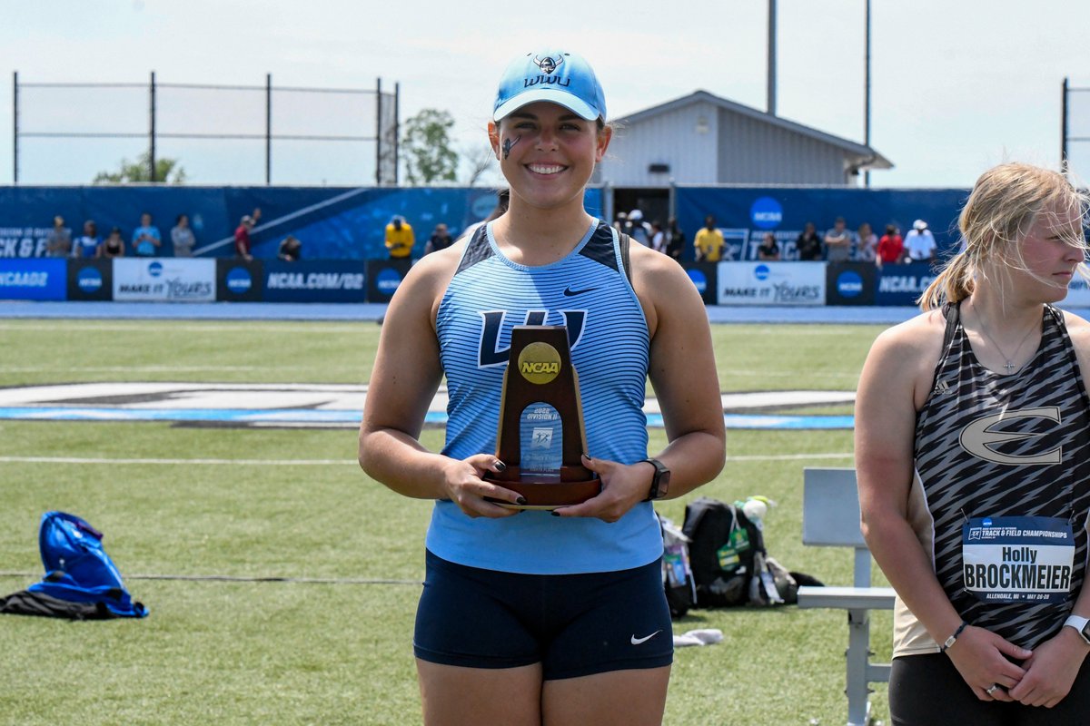 WWUAthletics's tweet photo. ICYMI | @wwutfxc completed the NCAA Championships Saturday, with Calahan Warren (1500m) and Amanda Short (Javelin) earning All-America honors!

📰 : https://t.co/v77JIUuT36
📸 : TAMUC Athletics https://t.co/BRa3LNbcNY