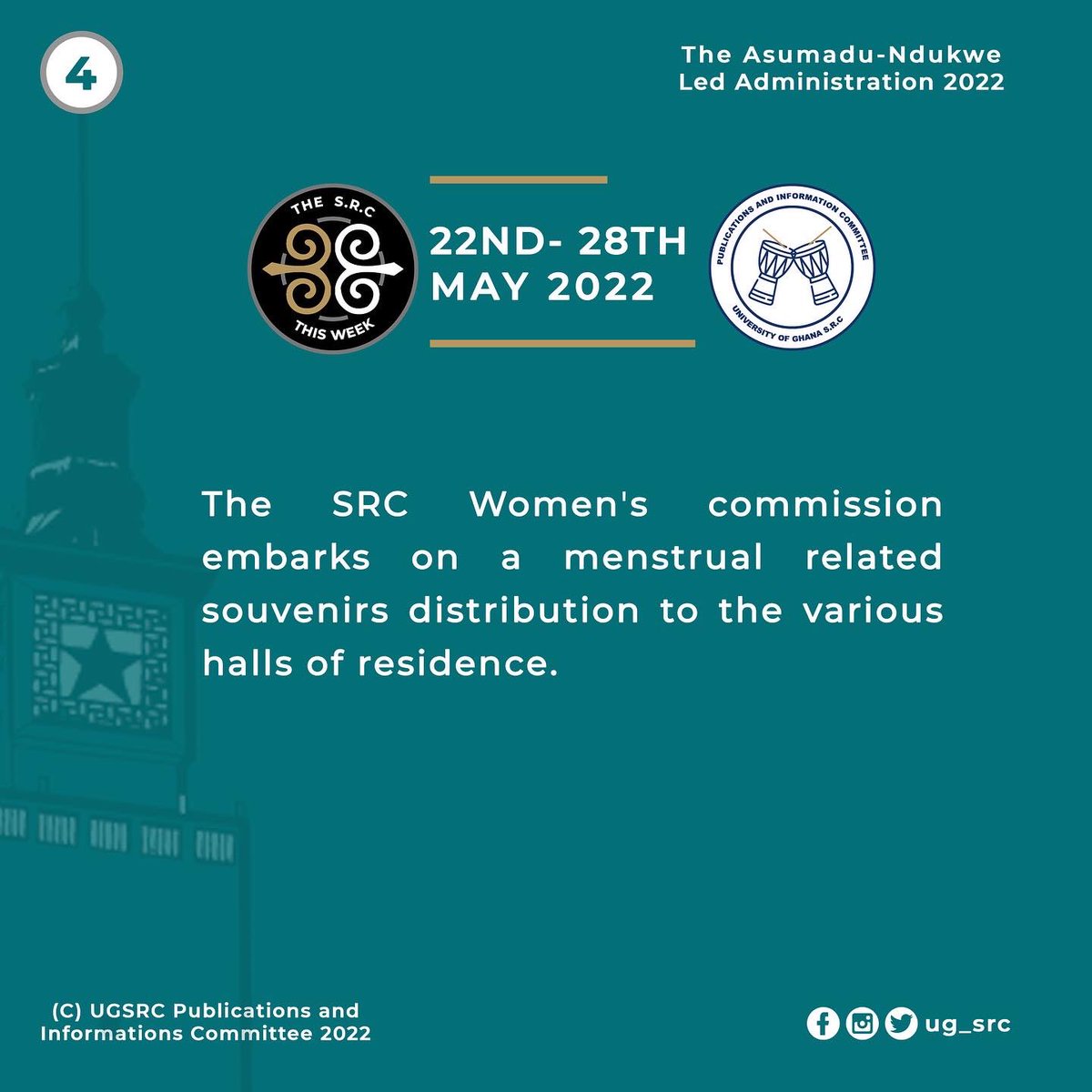 Ug_src's tweet photo. #SRCThisWeek
#ANewDirection
#WorkingForYou
#UGSRC
#UG https://t.co/8kHXWnQL3O