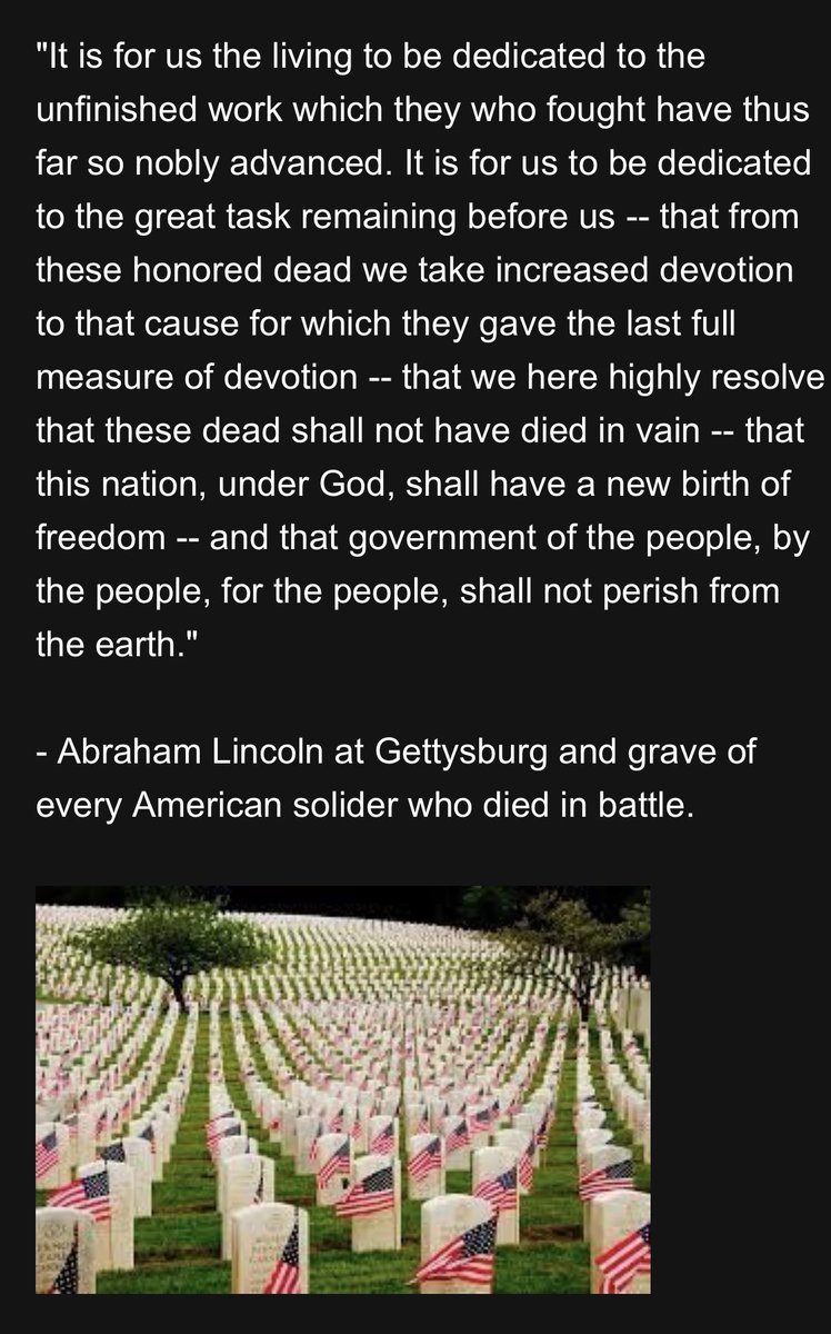 Abraham Lincoln’s words say so much about Memorial Day