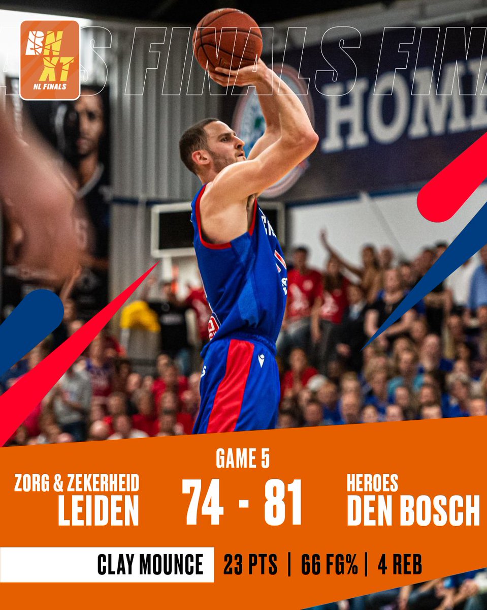 BnxtLeague's tweet image. 🇳🇱🏆⎢ @HeroesDenBosch take home the #BNXTLeague NL Championship trophy from @ZZLEIDENBASKETB today! ⚡️🏀

#BNXTLeague #BNXTFinals #BNXTChampioins #NLFinals