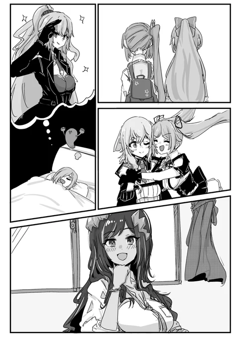 モノクロ練習②
🍄と...... 