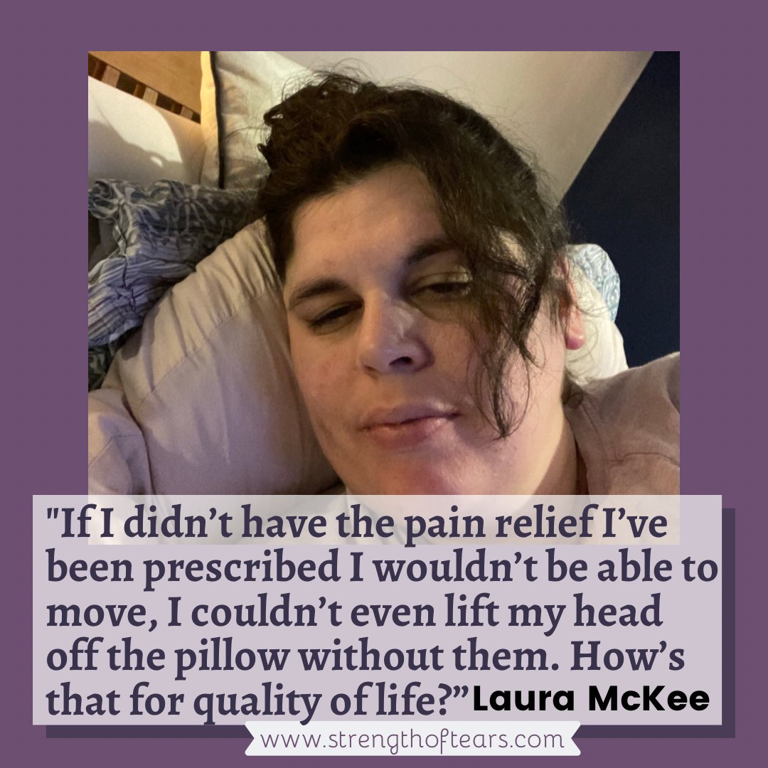 NICE’s cruel guidelines state pain relief doesn’t work for chronic pain!
If I didn’t have access to it I’d lose so much of my life, which is already diminished by 24/7 pain. 
👉Please sign this petition to reverse them petition.parliament.uk/petitions/6111… 
#NEISvoid #migraine #ChronicPain