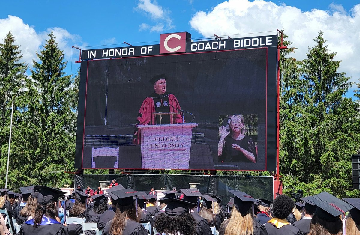 colgateuniv's tweet photo. Brian W. Casey, the 17th President of Colgate University, (@PresidentCasey) addresses #Colgate2020. https://t.co/Qt72s69ENs