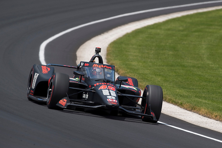 HyVee's tweet photo. We’re about 90 minutes from the 106th running of the Indianapolis 500. Jack Harvey and the No. 45 Hy-Vee Honda qualified 32nd in the 33-car field. The race will be telecast on NBC. Or follow the action here. #GoJackGo #Indy500 #HyVeeRacing https://t.co/V0uywaaJuH