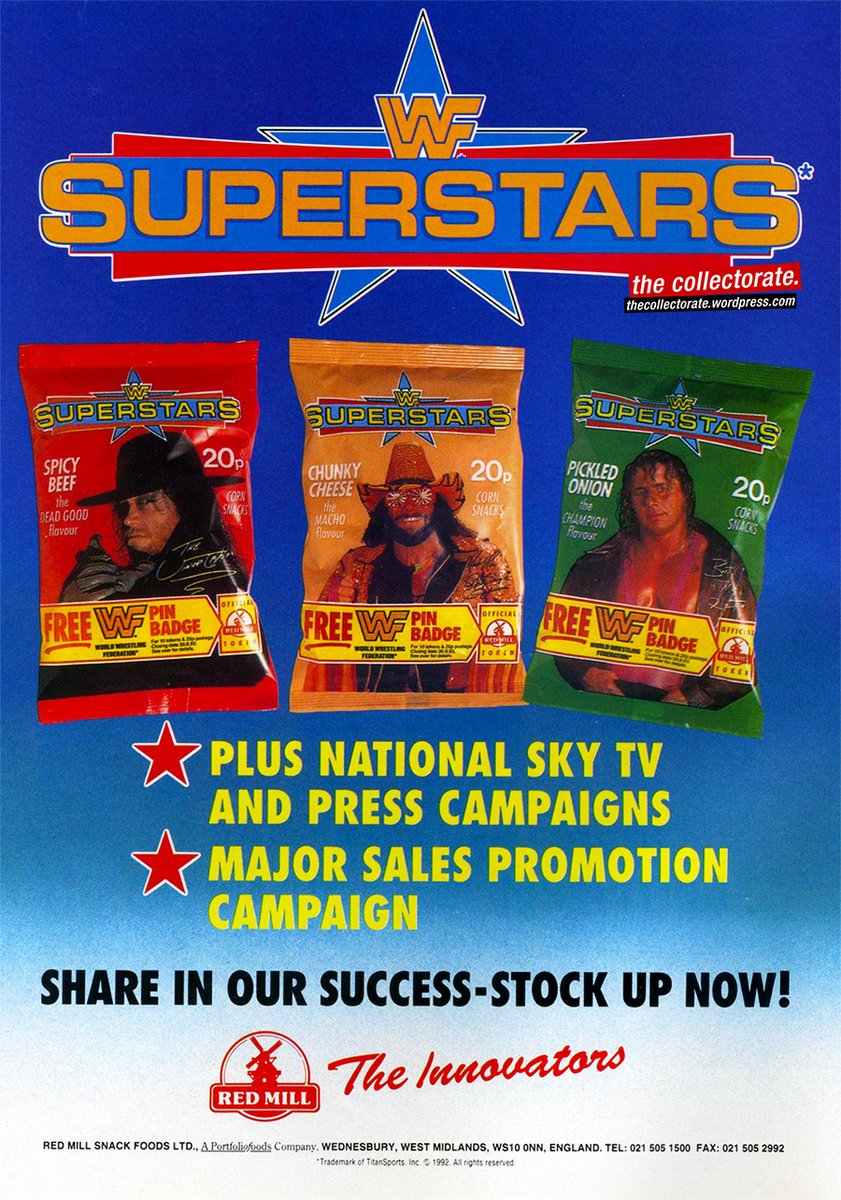 thecollectorati's tweet photo. Great times. #retrosnacks #WWF #nostalgia https://t.co/NlZiLMiX10