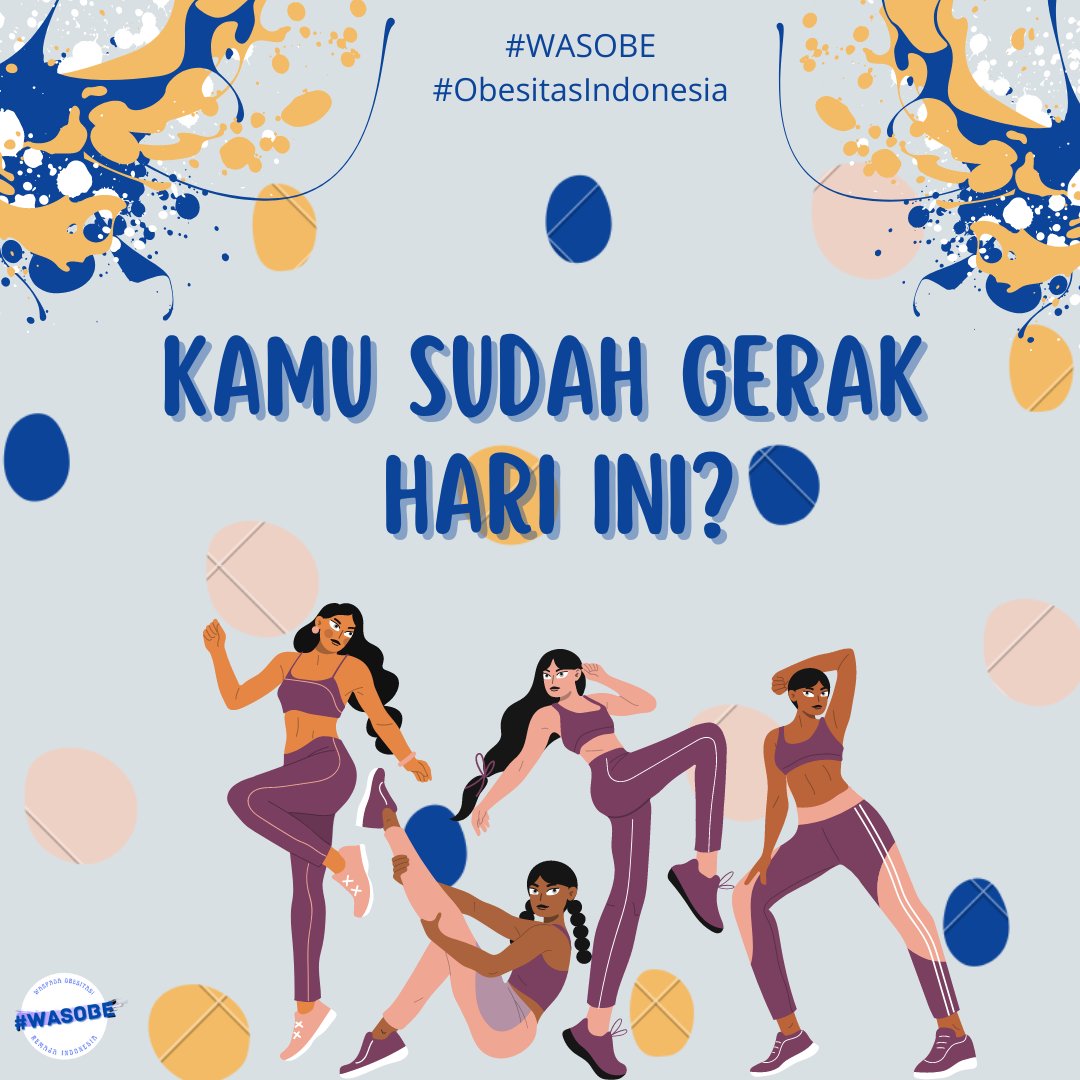 WaspadaO's tweet photo. Hari Minggu memang waktu yang tepat buat istirahat. Tapi jangan lupa tetap gerak dan olahraga yaa🏃‍♂️
#WASOBE
#OBESITAS
#Indonesia https://t.co/9SIDKQvchZ