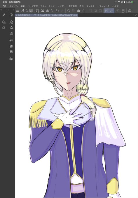 次の作品の主人公(♂) 