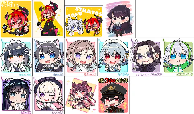 #今月描いた絵を晒す 
頑張って出来るだけ描いた!
来月もたくさん描きたいな 