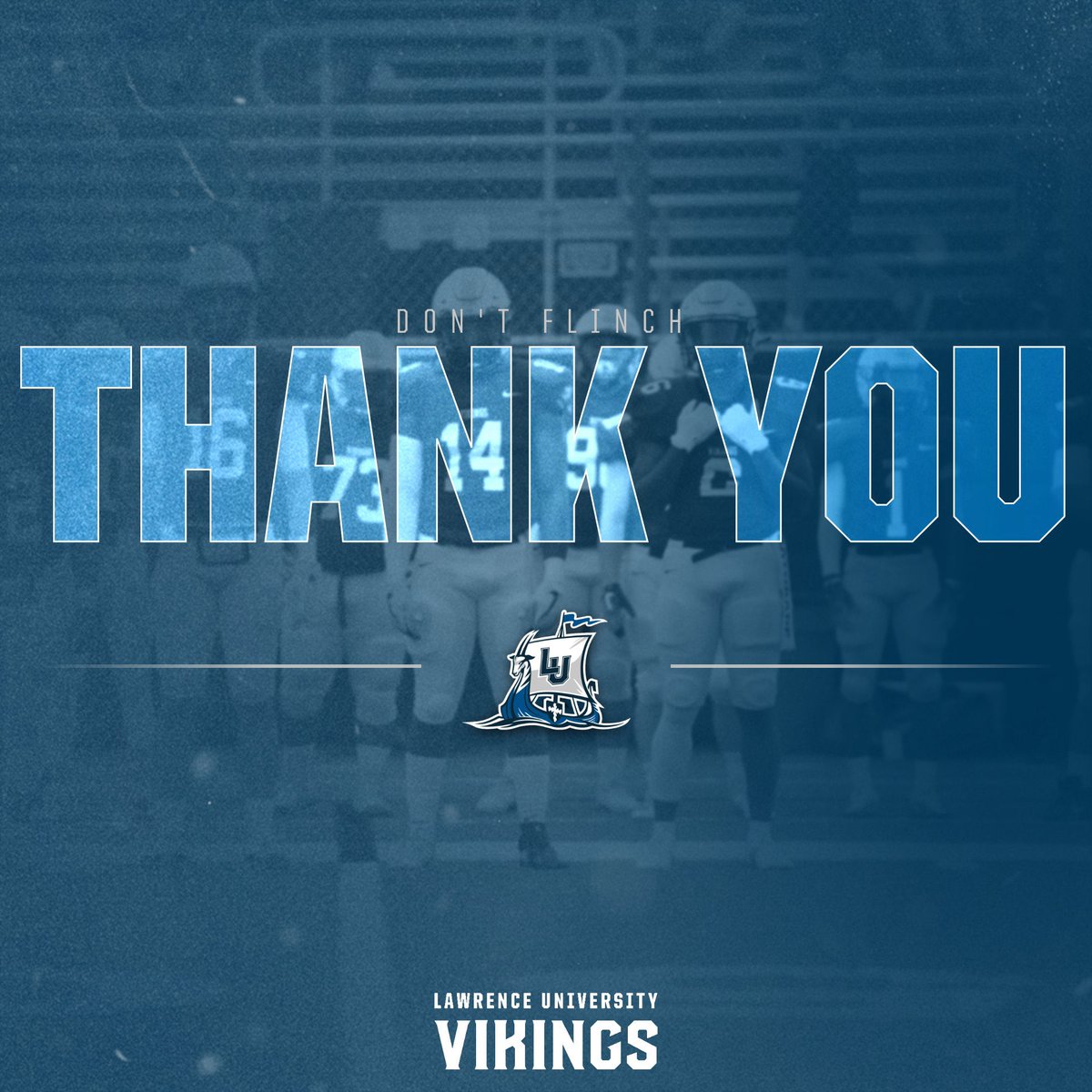 CoachPaider's tweet photo. Awesome Jr day on campus yesterday, great to see so many local athletes joining us! Thank you to all who came in from across the country to check out the special things we have going on here with @LUVikingsFB and @LawrenceUni #DontFlinch #FillTheShip https://t.co/wBhTCf7iWd