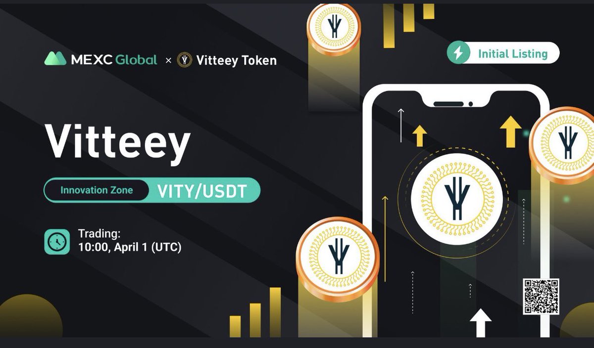 Hakanvitteey's tweet photo. @WhaleEverything VİTTEEY (VITY ) 
LOW MCAP 🔥🔥🔥🔥🔥
Time to buy VITY 
NeXT pump incoming 
CoinGecgo listed VITY ✅
Mexc listed VITY ✅
Coinmarketcap listing coming soon 🔜 
Has a big potantial 
Get more VITY and Hodl 
Can buy on pancakeswap and MEXC 
VITY/USDT 
@Vitteeytoken #vitteeyToken https://t.co/UhoznTrgLO