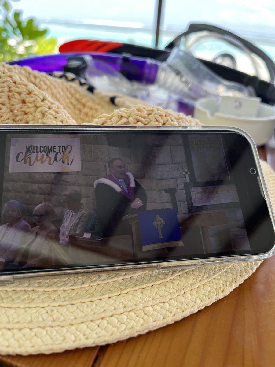 alanj220's tweet photo. ⁦@stmarysmwell⁩ enjoying a lovely service on line while on holiday. https://t.co/7kiu43SoTT