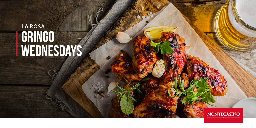 Wings and Lager, count us in! 🍻 Join La Rosa Mexican Grille for Gringo Wednesday and enjoy 1kg wings + 500ml Devil’s Peak lager for only R100! Book your table today bit.ly/3JPeb5I