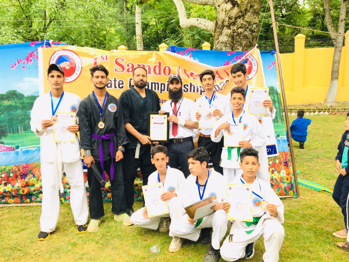 karateJahangeer's tweet photo. Team #Champion_Cross got 7 #Gold medals and 1 #Bronze medal in 1st #Samdo MMA Championship 2022... https://t.co/gu6ssLMi7N