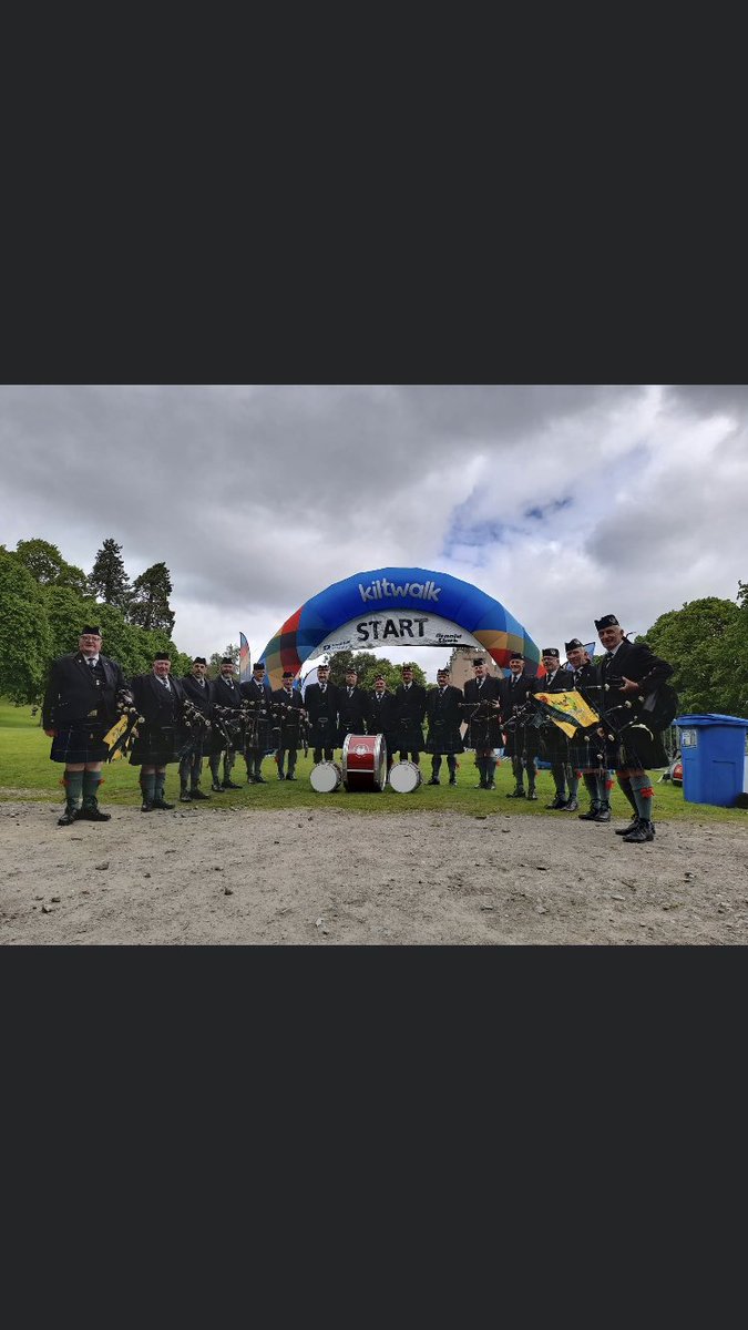 GordonPipes's tweet photo. Great to be back supporting the Kilt Walk in Aberdeen @thekiltwalk #thekiltwalk @welovepipebands #bagpipes @4SCOTS_PipeMaj @visitabdn @LordProvostAbdn https://t.co/hhJ4IFDfFv