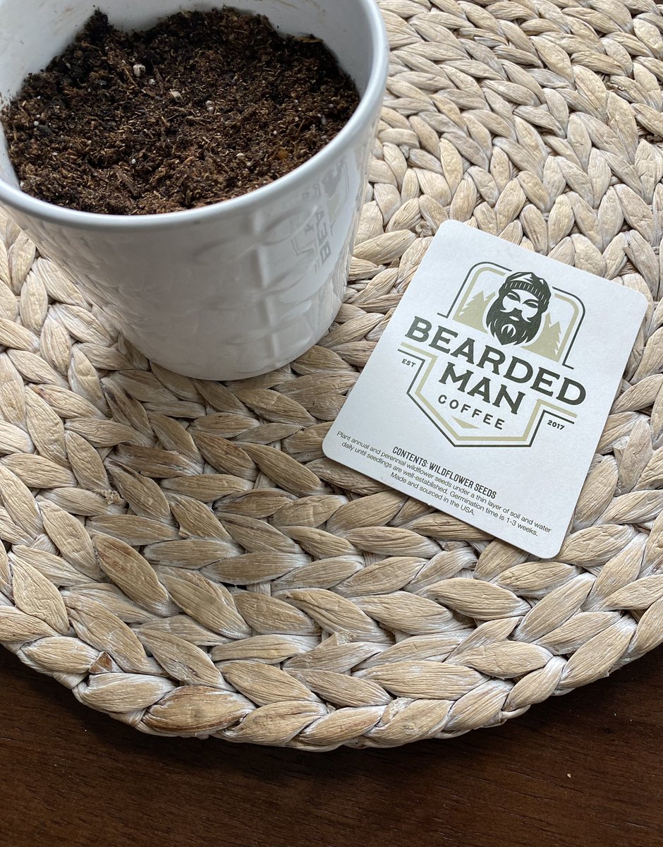 Patiently awaiting my wildflowers! Thank you, @Getbearded2018 for the seeds #sustainability #savethebees