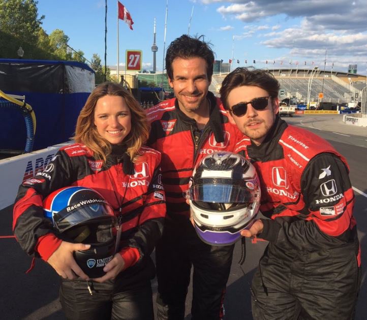 theladybeatric3's tweet photo. #SantiSunday hanging out with the #SalvationCBS gang at the Toronto IndyCar race. Iβm all settled in to watch the #Indy500 today! https://t.co/95w9UJz0VQ