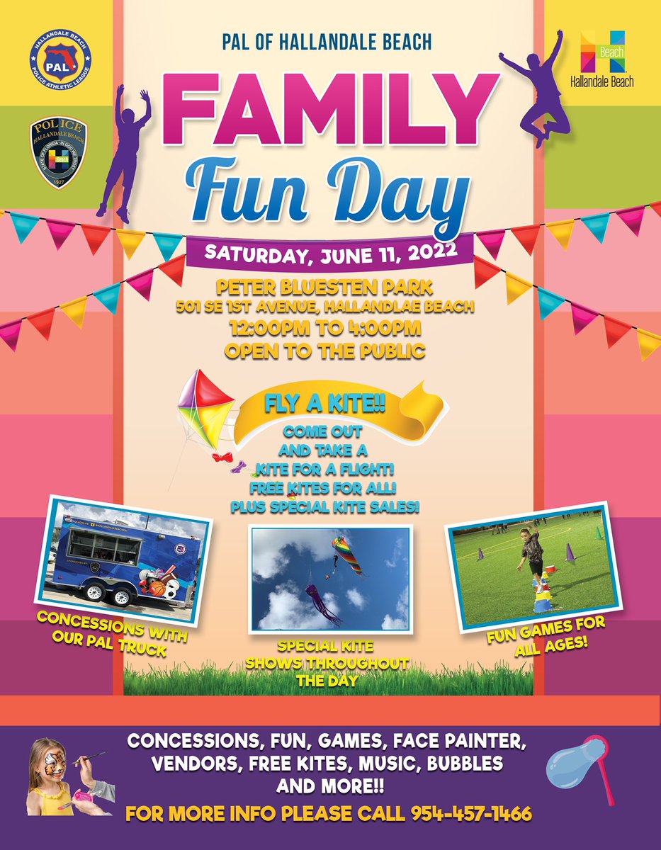 PALofHallandale's tweet photo. It’s back! Join us on Saturday, June 11 for this fun filled event! https://t.co/Db51AUFPcb