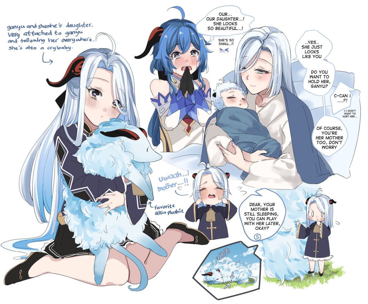 nagiwww7's tweet photo. so i made shenyu's daughter https://t.co/mK0ov0vZAY