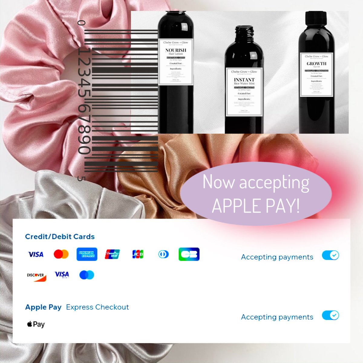 taaciblends's tweet photo. https://t.co/VSLjujjdOP now accepts Apple Pay 🍎📲🛍 #ApplePay #BlackOwned https://t.co/9eaTitlc2K