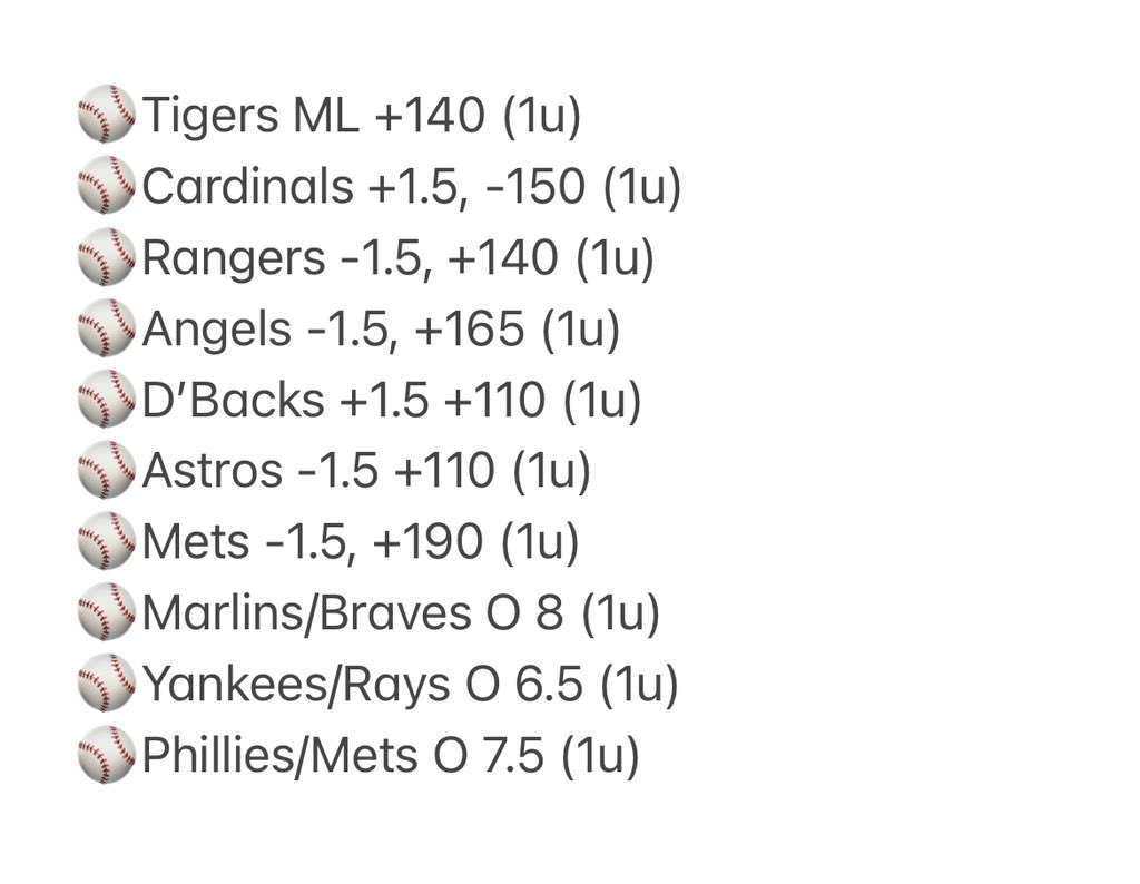 SharpBetAdvisor's tweet photo. 🚨5/29 VIP Picks 🔒🔥🔥💰💰💰

RT/Like if your tailing 
#freepicks #gamblingtwitter #bettingtwitter https://t.co/c5Kl4yciox