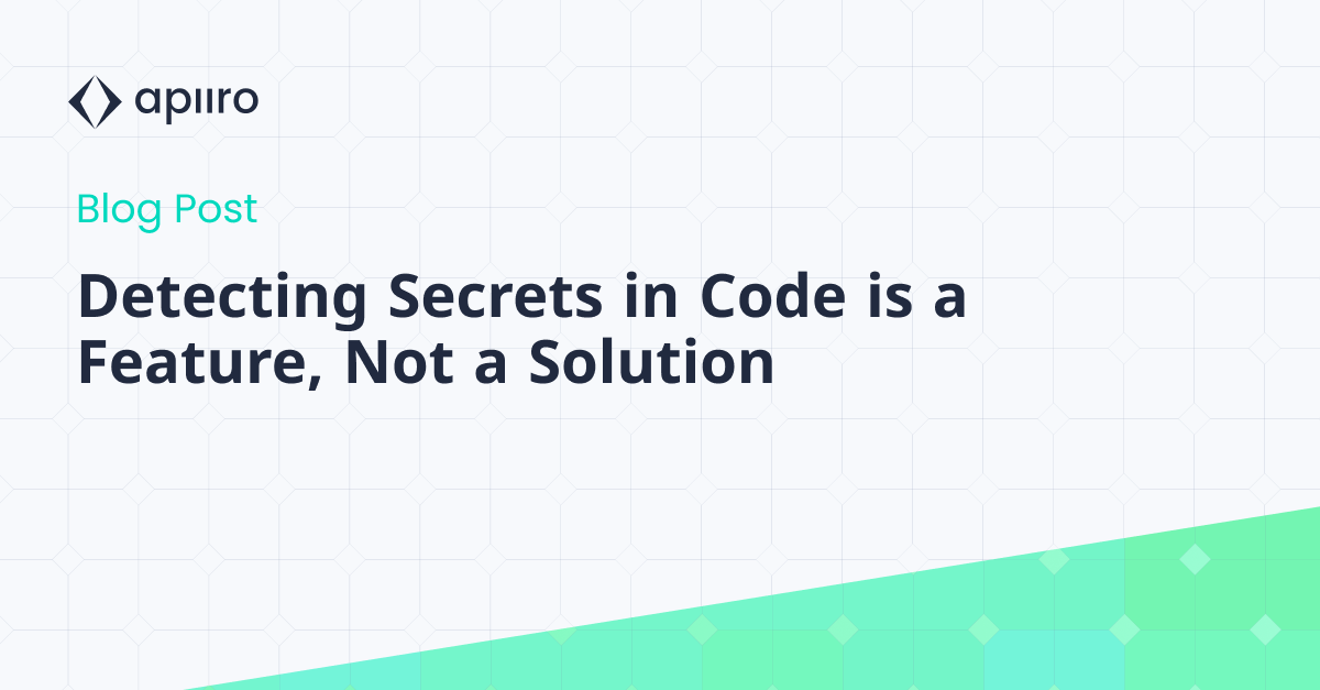 ApiiroSecurity's tweet photo. "A product that finds secrets but does nothing else cannot effectively prioritize secrets or enable efficient and effective remediation processes." Read more on secrets detection & remediation from our blog. π
#codesecrets #appsec #cybersecurity
https://t.co/HvehfUJd2H https://t.co/rVoHKLrh22