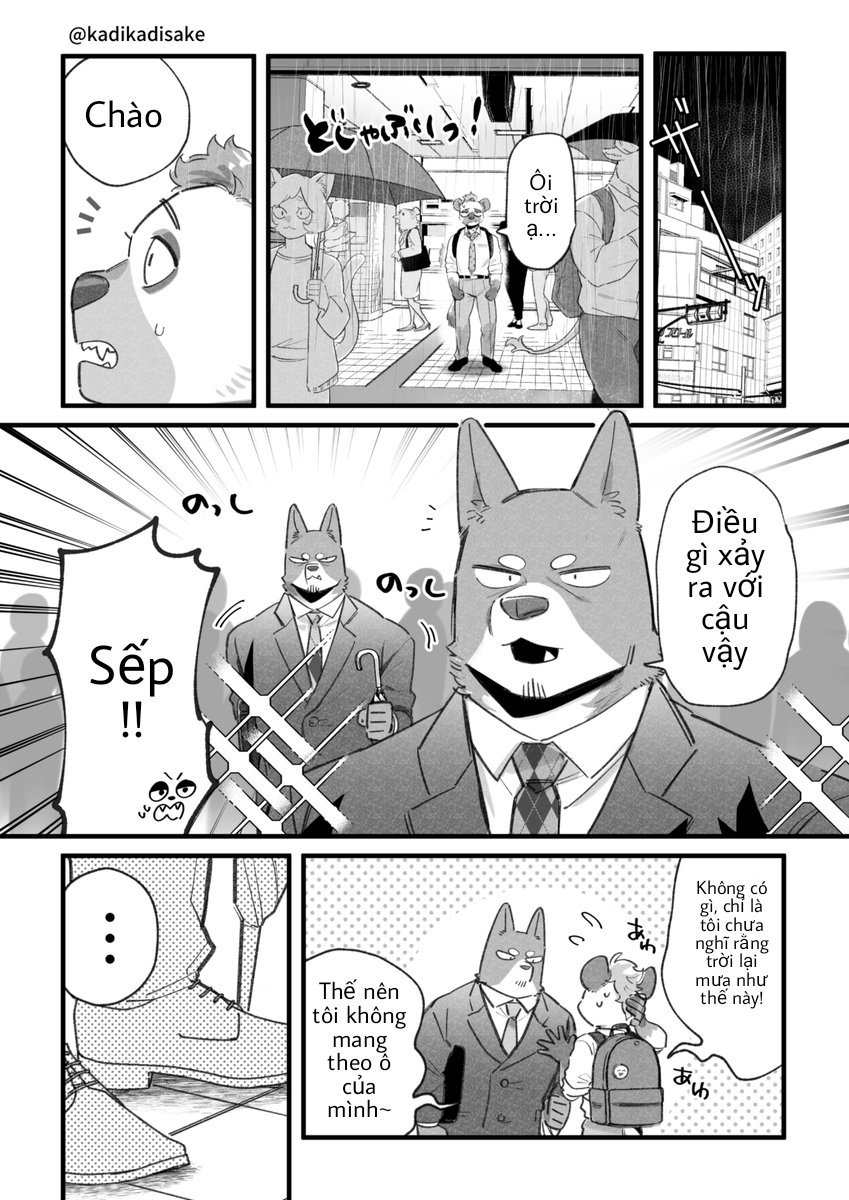 Fukami_furry's tweet photo. Truyện " Bạn trai tui là chú ch��"
Tác giả: Kadikadisake
Chap: 9/8 ( trở về vào ngày mưa )
Ừm nói sao nhỉ, tác gia đột nhiên ra chap mới nên số chap đã quá với số chap chỉ định, có gì nếu tác giả ra thêm thì mình vẫn dịch cho mọi người nha... https://t.co/rko0ooNwWt