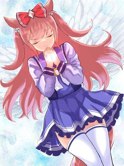 黙っていれば天使、口を開けばオタク
#ウマ娘 #アグネスデジタル 