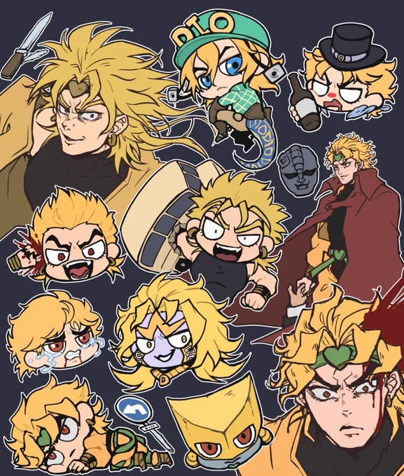 でぃお
#jjba #jjbafanart 