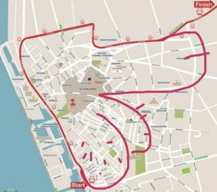 ChwisSweed's tweet photo. @BelfastDon @Mark1975s @xRichardArlison Victory parade route confirmed by Liverpool council. https://t.co/2L1CqiB7LT