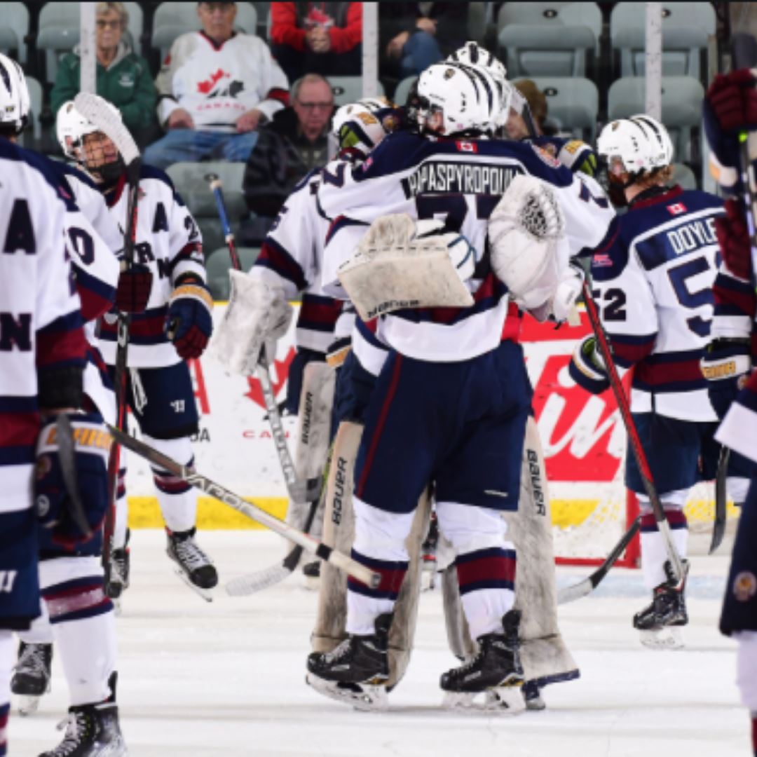 OJHLOfficial's tweet photo. OJHL champion Pickering @PanthersOJHL advance to #CentennialCup championship game on @TSN_sports
📰
https://t.co/bVg82hKhG3
#leagueofchoice  #juniorhockey #ojhl https://t.co/trpeftLxsH