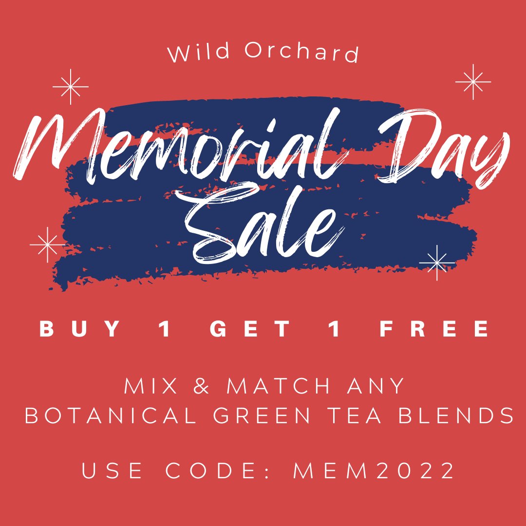 WildOrchardTea's tweet photo. ONLY today and tomorrow. Shop now: https://t.co/PBHININ91l https://t.co/SDEZ0AhAXo