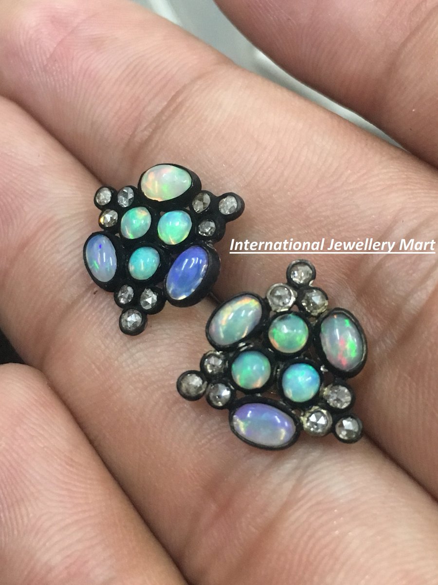 Excited to share the latest addition to my #etsy shop: Natural Ethiopia Opal Earring| Diamond Jewelry| Fire Opal Stud| Silver Earrings| Black Oxidized Jewelry| Party Earrings| Gift For Her https://t.co/64CDpsvsPa #no #opal #unisexadults #silver #pushback #victorian #ea https://t.co/O5SL9qGSsH