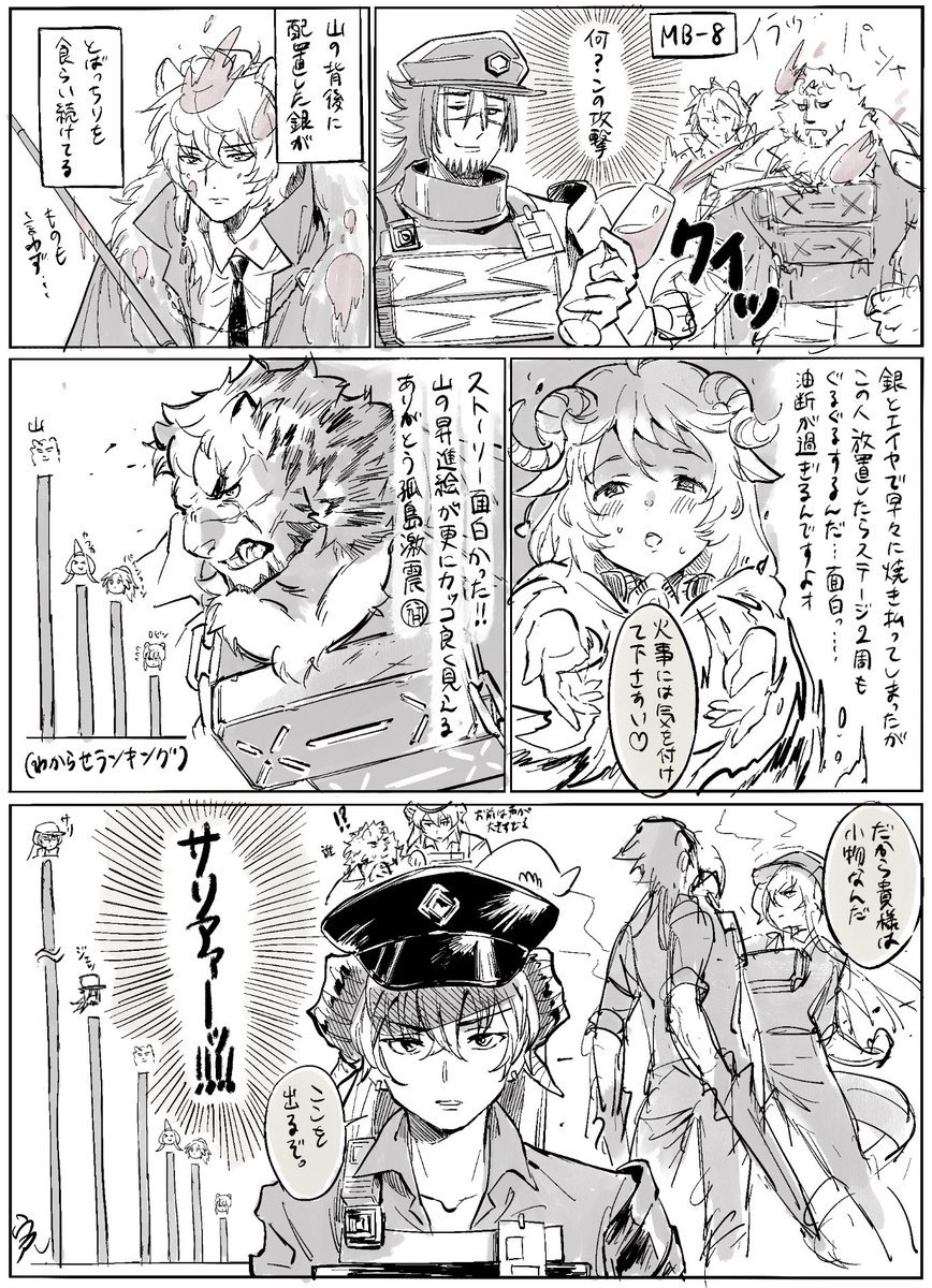 孤島激震 感想の描き散らかし 