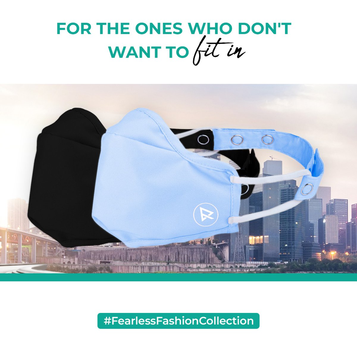 ZeroRisque's tweet photo. Your choices are different from the world, and hence we bring exceptional fashion for the unique you.
 
With Zero Risque, explore #FearlessFashion and say yes to new styles designed just for you.

#zerorisque #reusablemasks #safetywear #sustainablefashion #standout #neverfitin https://t.co/FU45zF6PHV